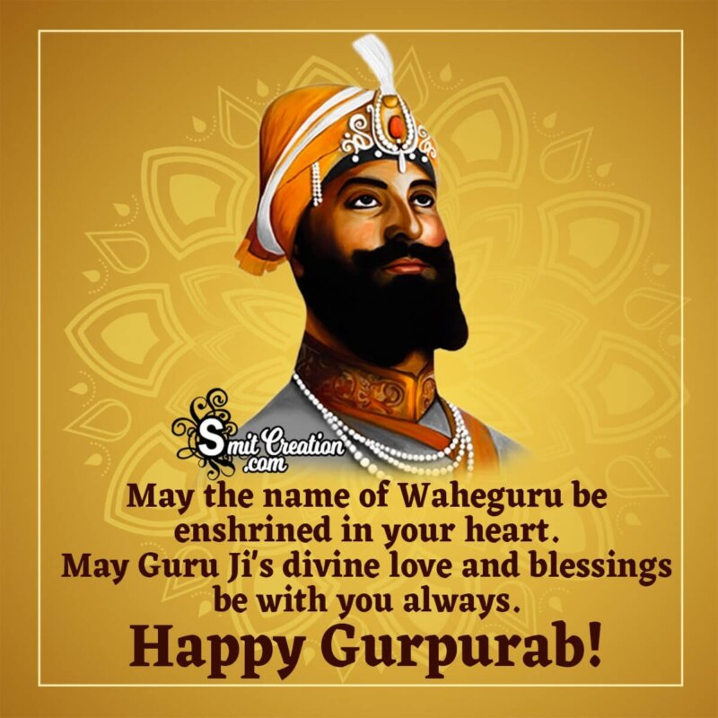 Happy Gurpurab Of Guru Gobind Singh - SmitCreation.com