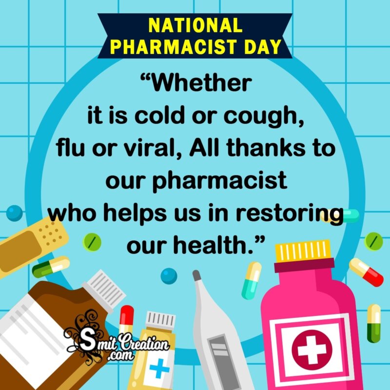National Pharmacist Day Messages