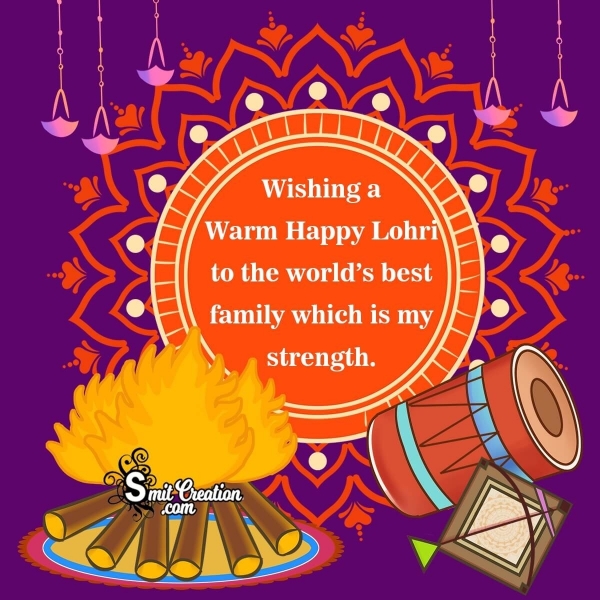 Best Lohri Wishes For Family