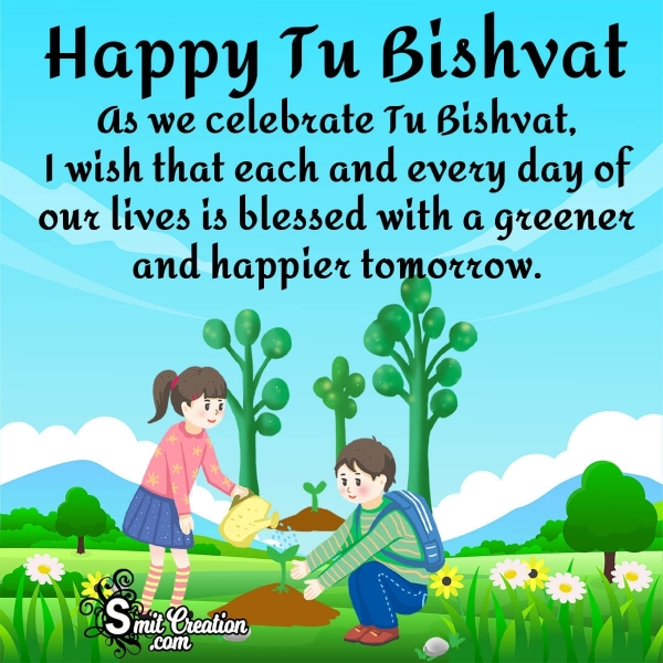 Happy Tu Bishvat Wish Image