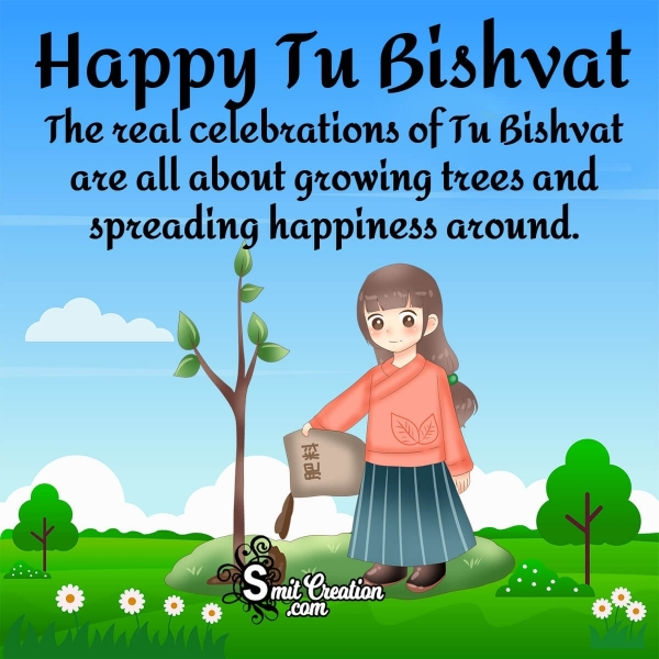 Happy Tu Bishvat Quote Image