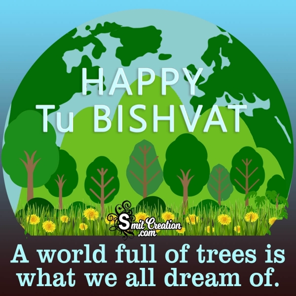 Happy Tu Bishvat Status Image
