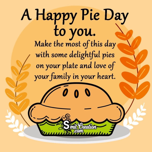 Happy Pie Day Wish Image