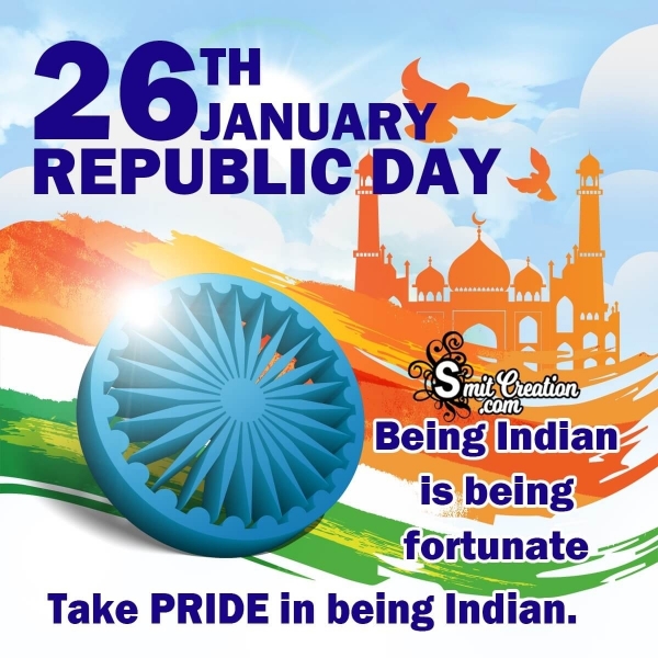 26 January Republic day Status Image