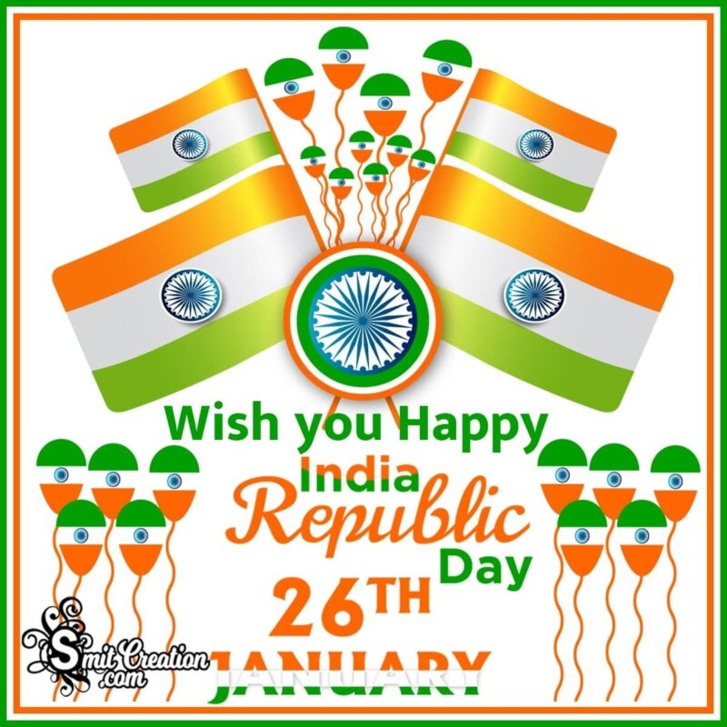 Happy Republic Day Images - SmitCreation.com