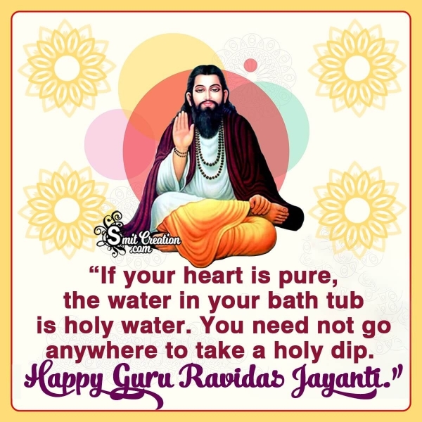 Guru Ravidas Jayanti Quote In English
