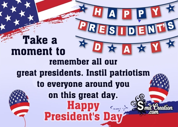 President’s Day Greeting Card
