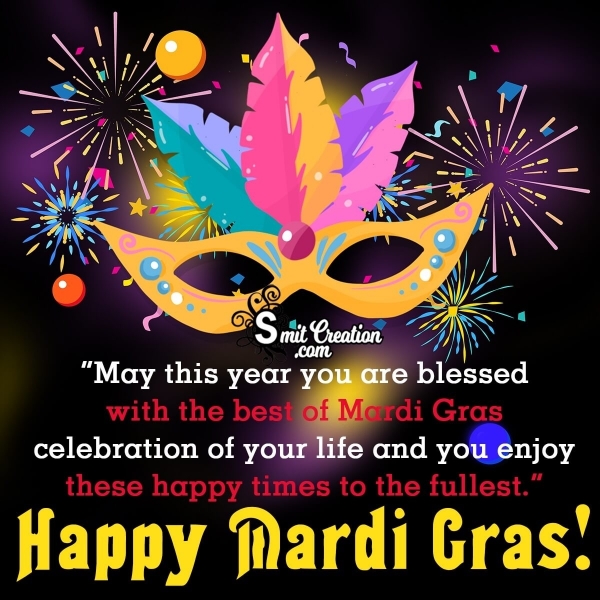 Happy Mardi Gras Blessing