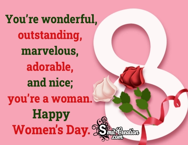 Happy Women’s Day Wish Image
