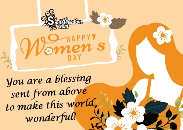Happy Women’s Day Blessing Image