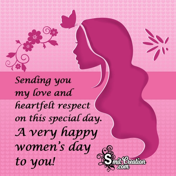 Sending Wishes For Happy Women’s Day