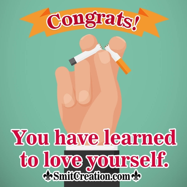 Congrats for Quit Smoking