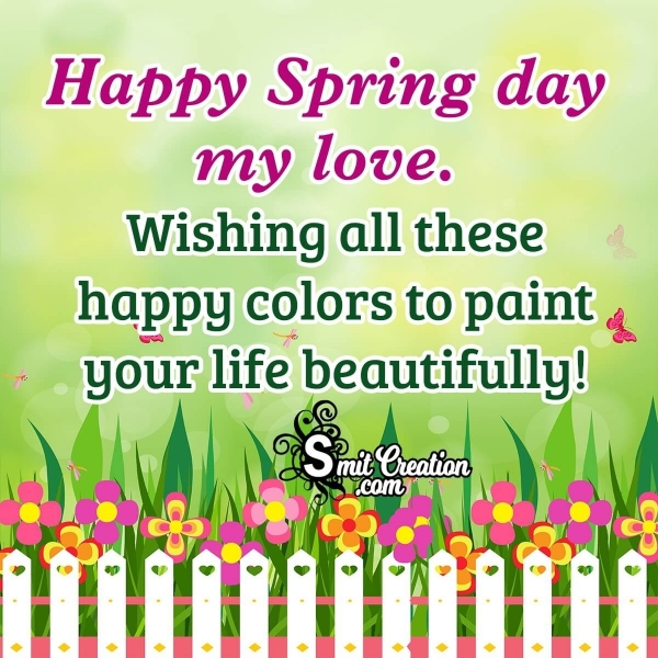 Happy Spring Wishes for Loved One