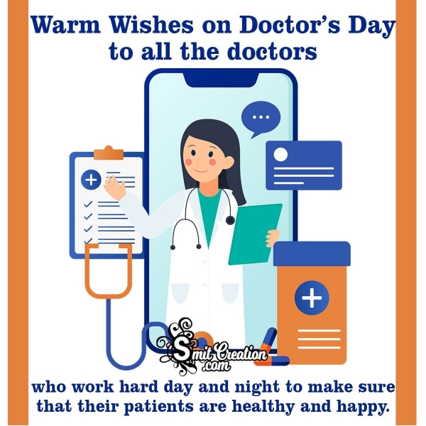 Warm wishes on Doctors Day