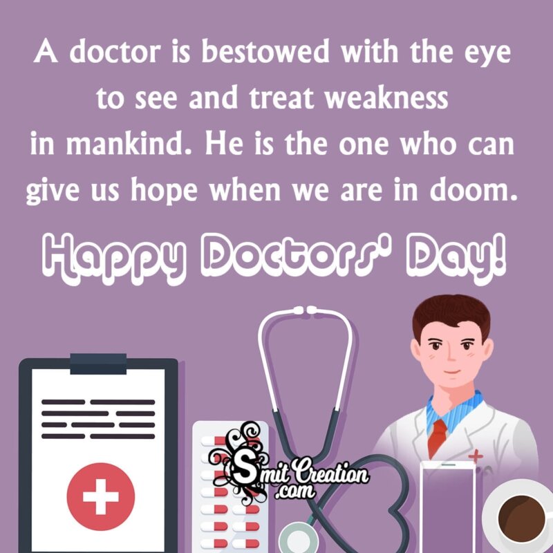 Happy Doctors Day Message - SmitCreation.com