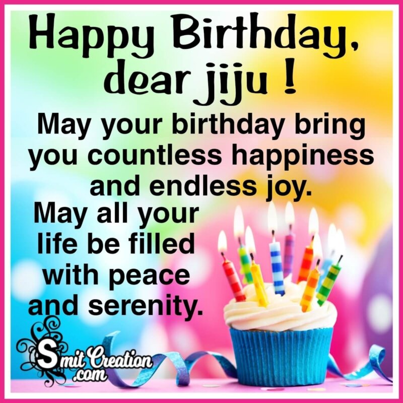 Birthday Wishes for Jiju - SmitCreation.com