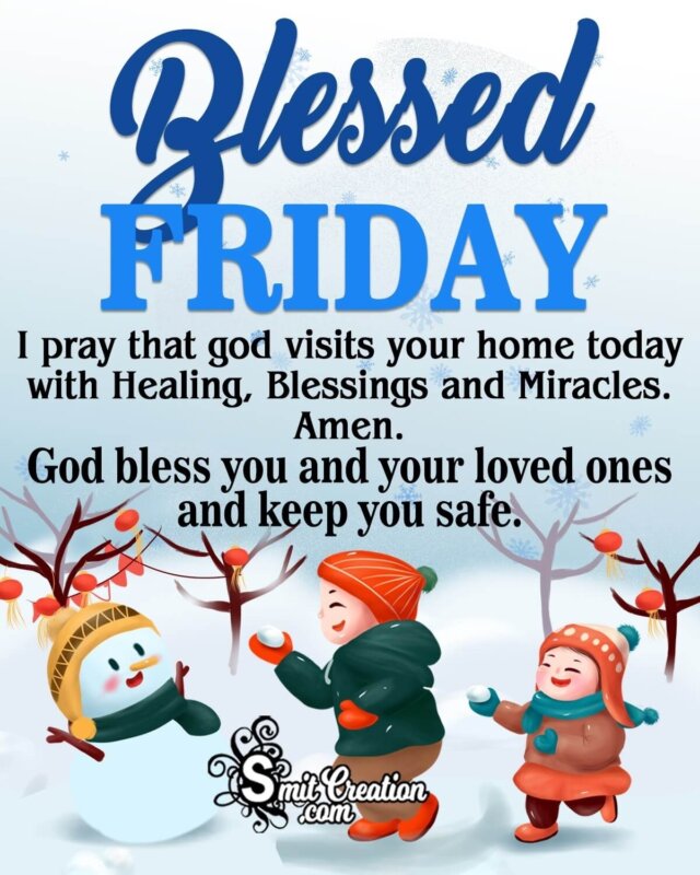Blessed Friday Wishes - SmitCreation.com