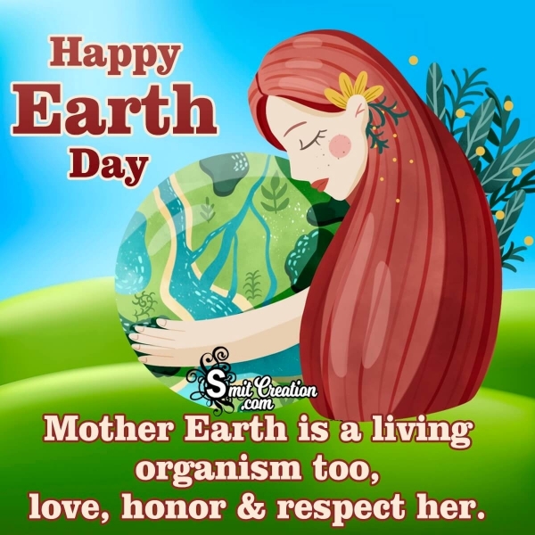Happy World Earth Day Quote Image