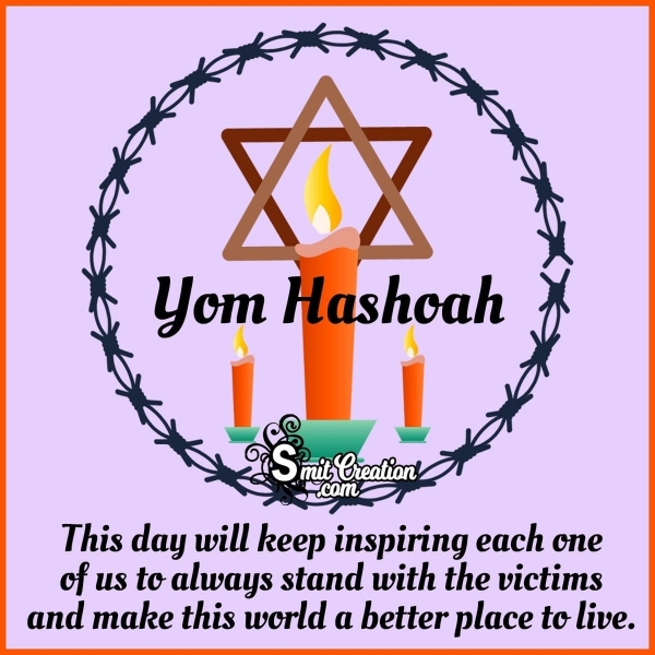 Wishing Yom Hashoah Day