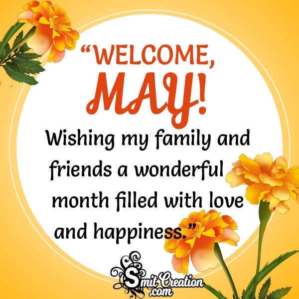 May Month Wishes, Quotes Images