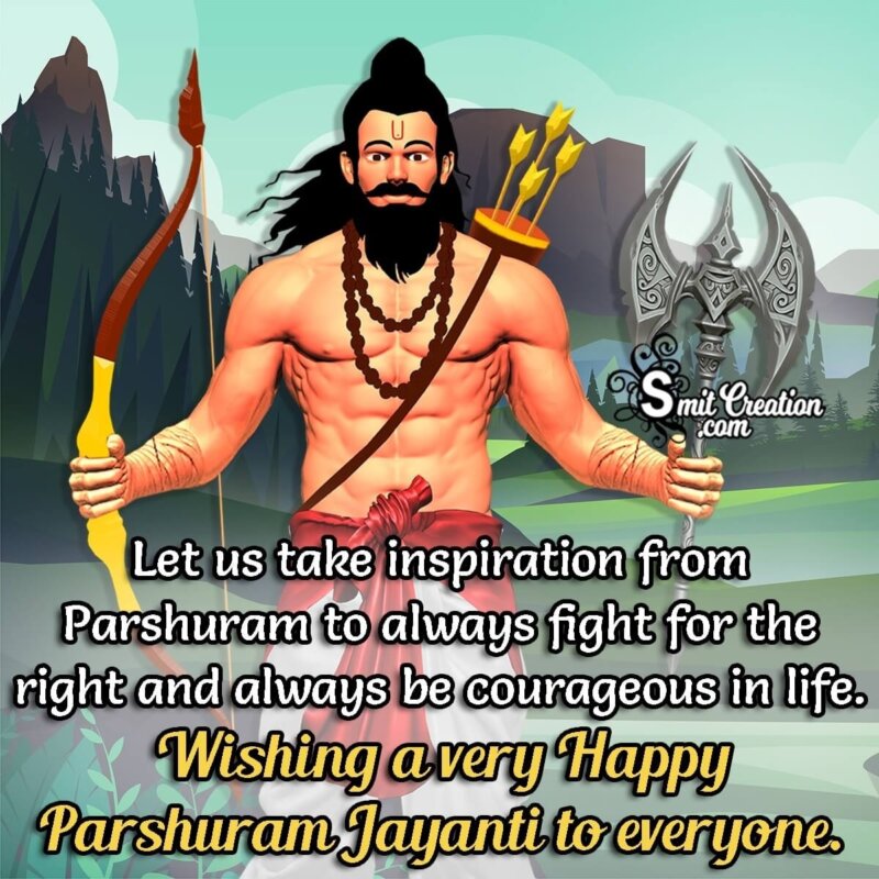 Bhagwan Parshuram Jayanti Status - SmitCreation.com