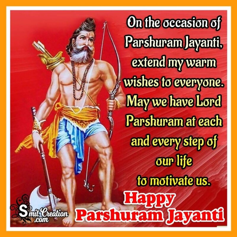 Parashurama Jayanti Messages - SmitCreation.com