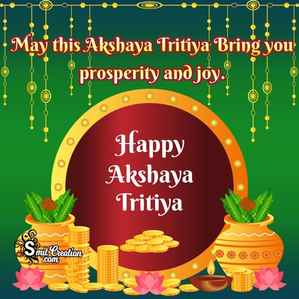 Happy Akshaya Tritiya Wish In English