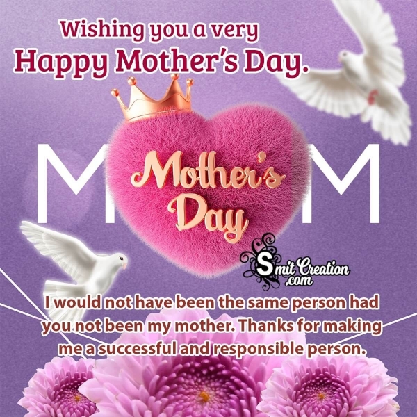 Happy Mother’s Day Wish To Mom