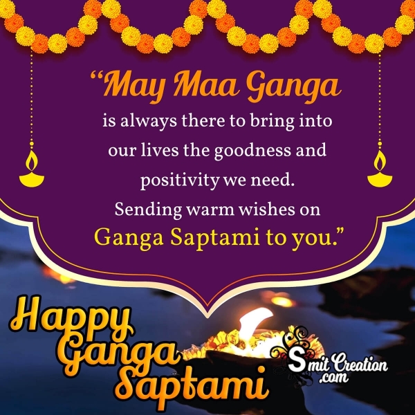 Happy Ganga Saptami Wish