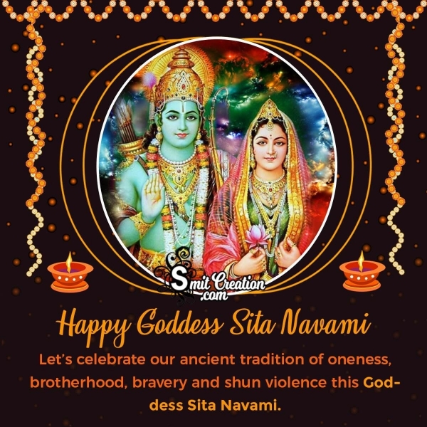 Happy Goddess Sita Navami Wish Image