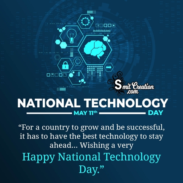 Happy National Technology Day Wish