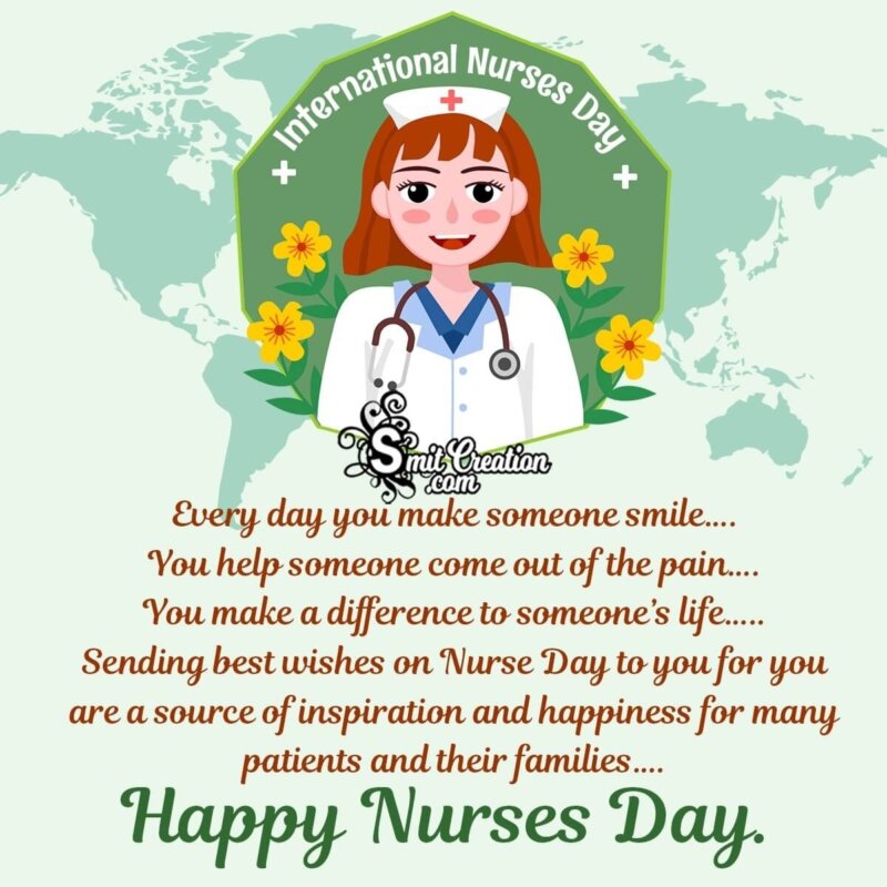 Happy International Nurses Day Wishes - SmitCreation.com