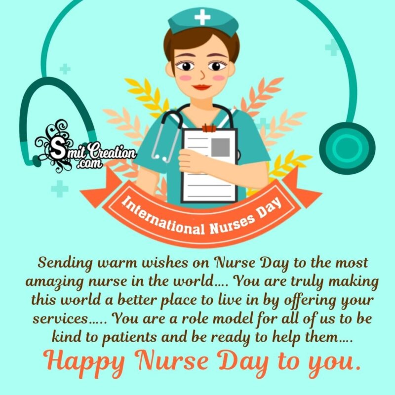 Happy International Nurses Day - SmitCreation.com
