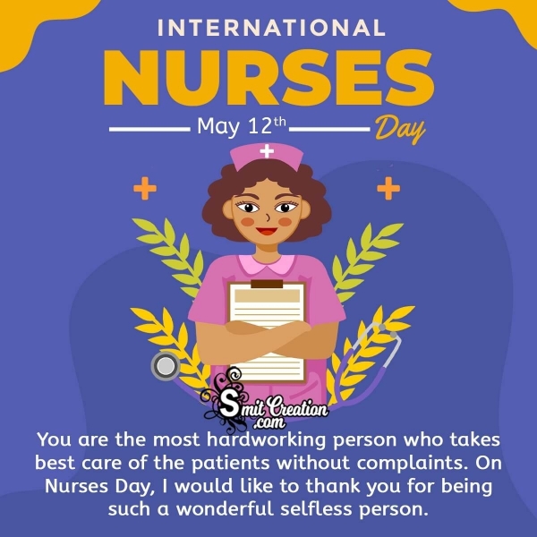 12 May International Nurses Day Image
