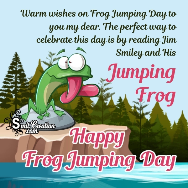 Happy Frog Jumping Day