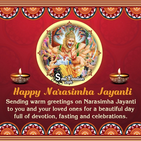 Happy Narasimha Jayanti Greetings
