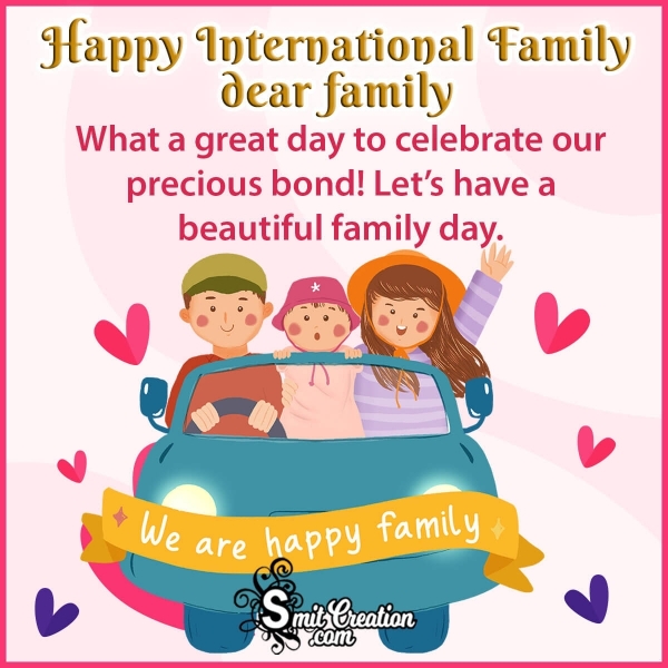 Happy Internationa Family Day