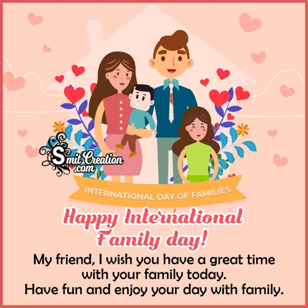 Happy International Day of Families Message