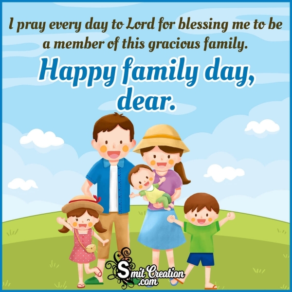 Family Day Wish Blessings