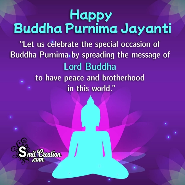 Happy Buddha Jayanti Wish
