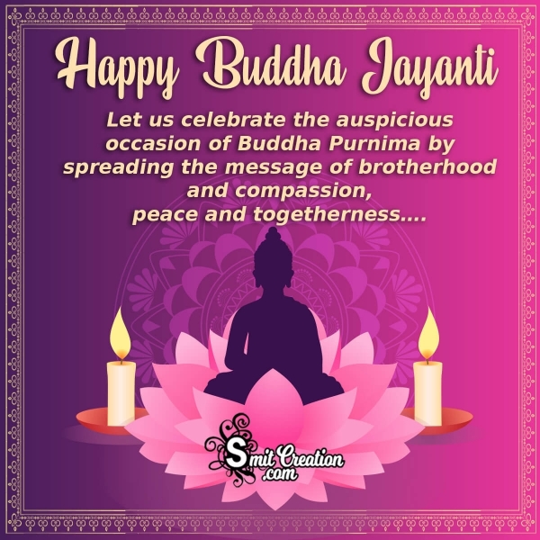 Happy Buddha Jayanti Wishes