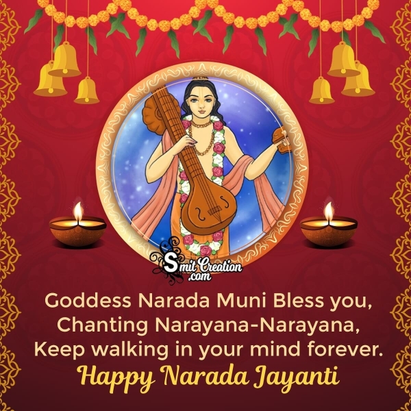 Happy Narada Jayanti Blessings In English