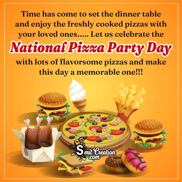 National Pizza Party Day Image