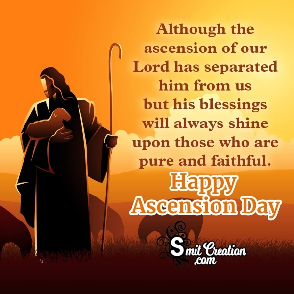 Happy Ascension Day Of Jesus