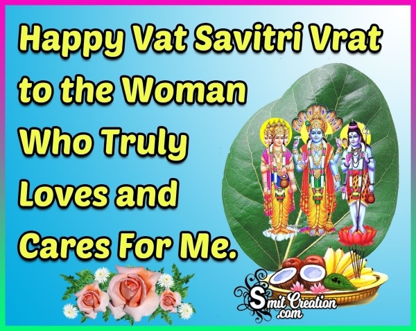 Happy Vat Savitri Vrat Image For Wife