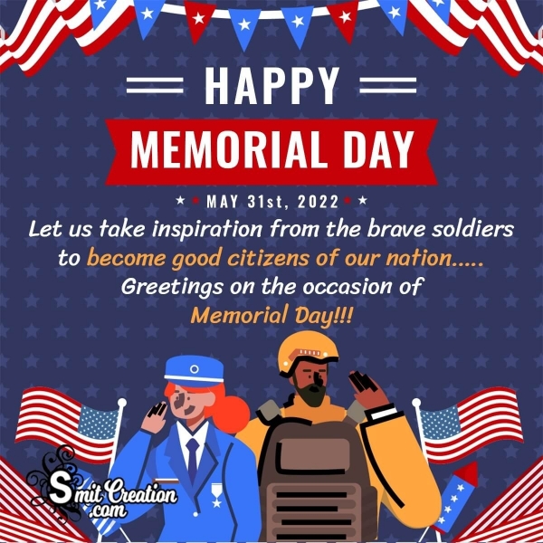 Happy Memorial Day Greetings