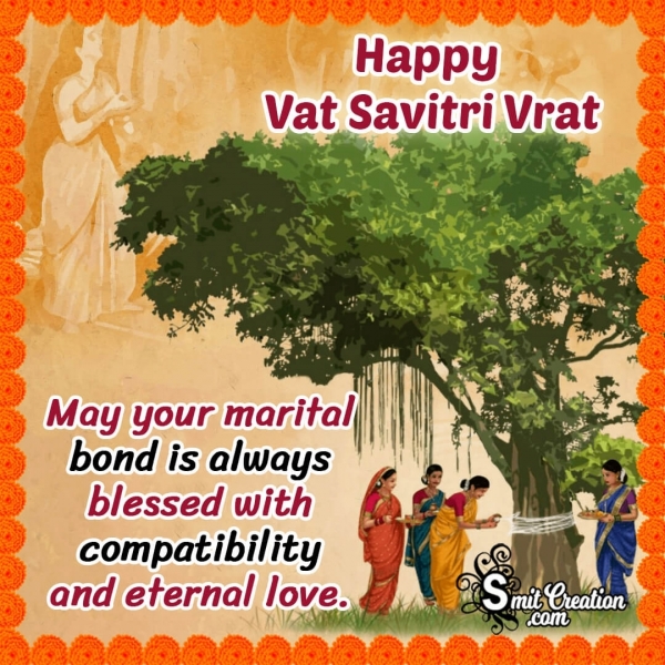 Happy Vat Savitri Vrat Wish In English