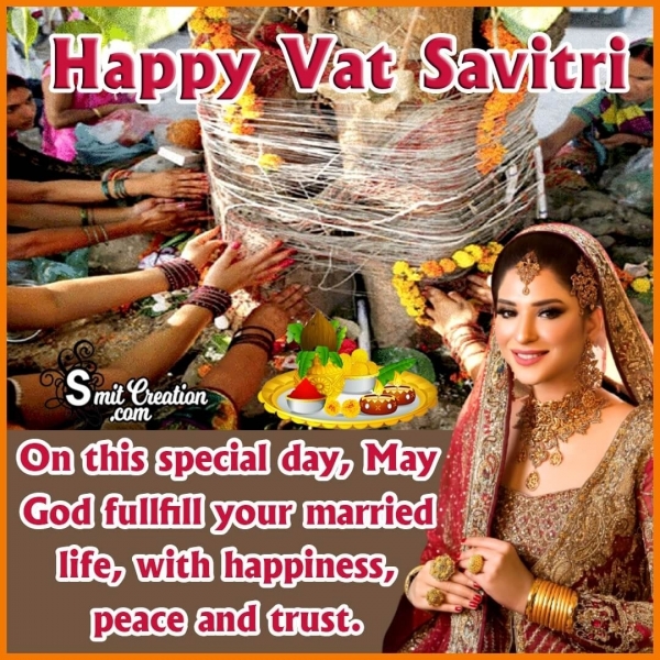 Happy Vat Savitri Vrat Wish Image