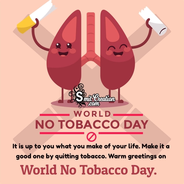 World No Tobacco Day Message