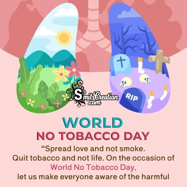 World No Tobacco Day Status